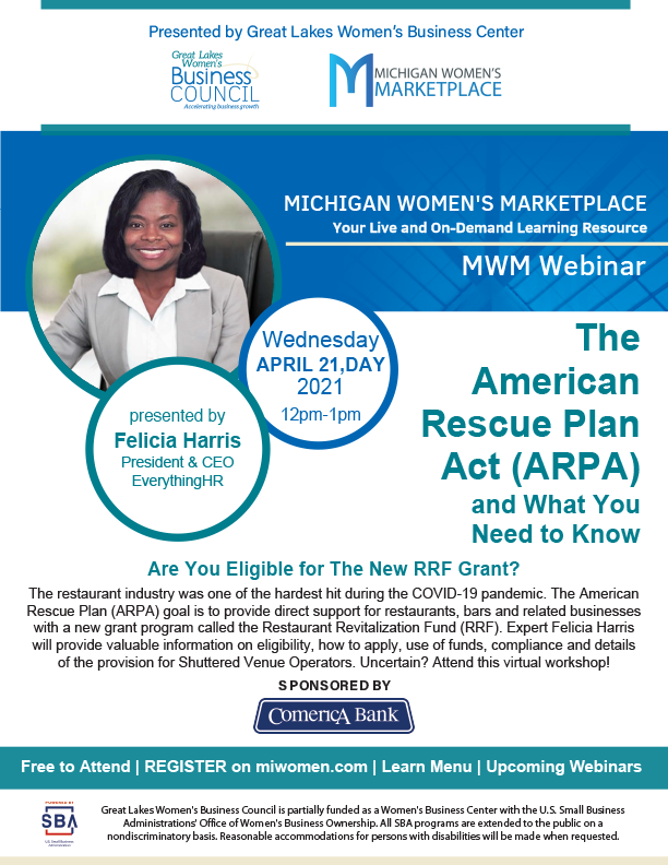 MWM The American Rescue Plan Act Webinar