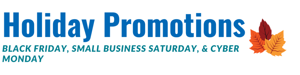 Holiday Promotions Banner