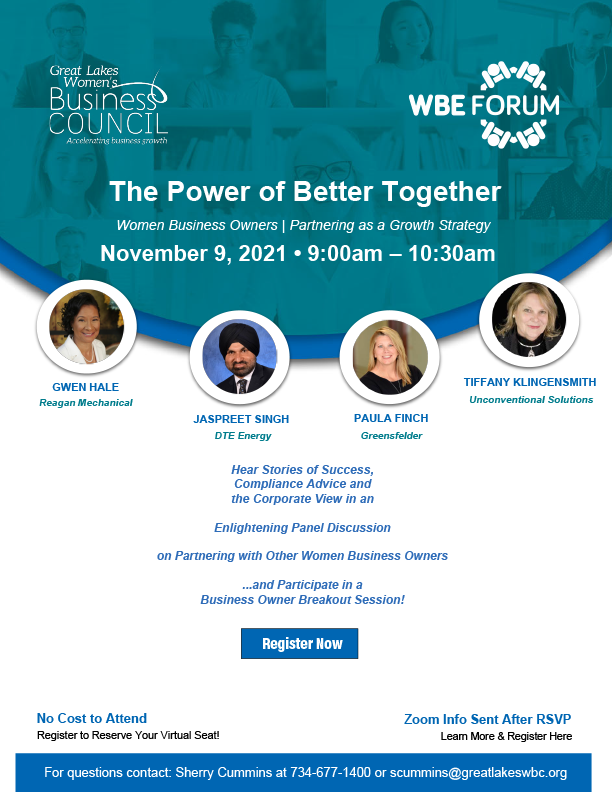 WBE Forum - The Power of Better Together