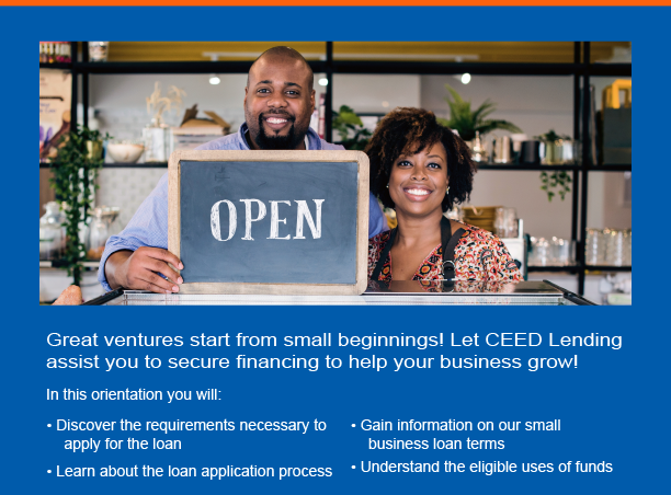 CEED Lending Loan Urientaion