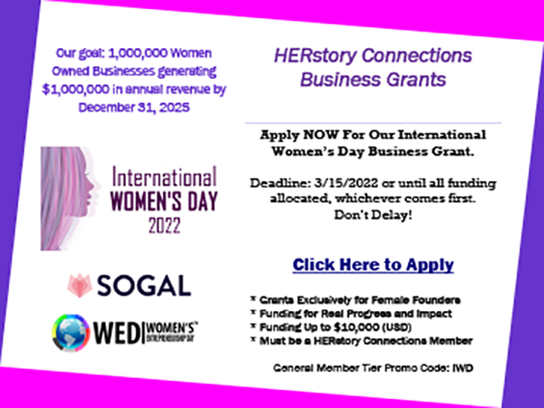 HERstory Connections Business Grant