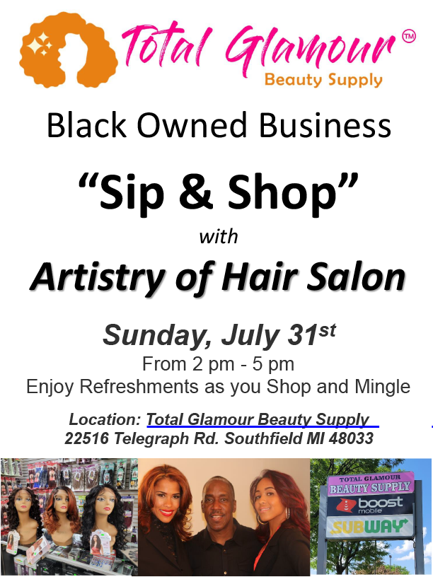 Black Owned Business "Sip & Sip"