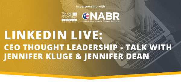 Linkenin Live: Thought Leadership - Talk with Jennifer K;lug and Jennifer Dean