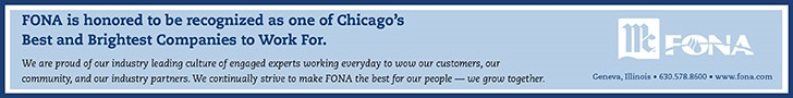 Fona is honored to be recognized as Chicago's Best  and Brightest Places to Work for