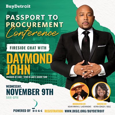 Buy Detroit Passport to Procurement | Daymond John