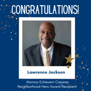 Congratulations Lawrence Jackson