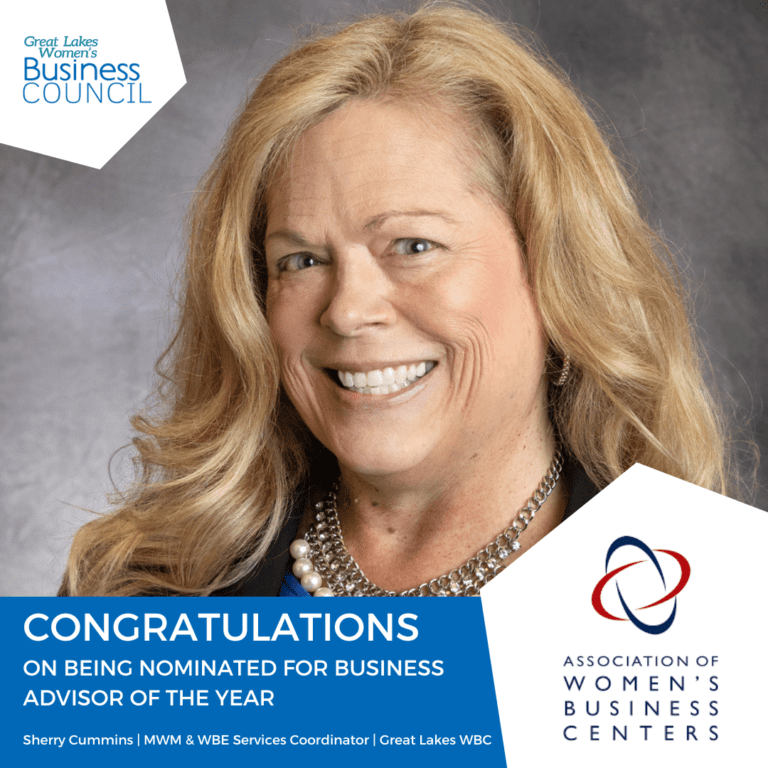 Congratulations to Sherry Cummins, Michigan Women's Marketplace & WBE