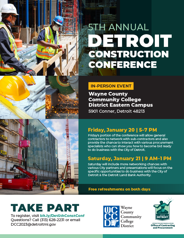 5th aNnual Detroit Construction Conference