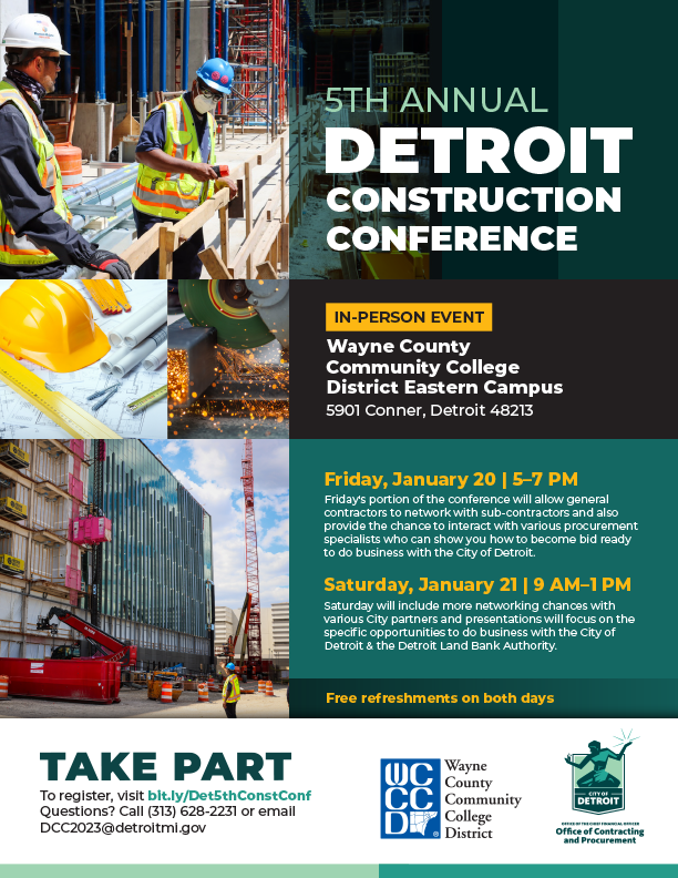 5th Annual Detroit Construction Conference Great Lakes WBC
