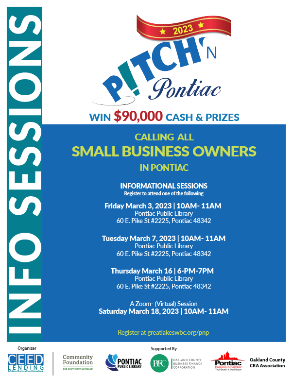 Pitch 'n Pontiac Informational Sessions