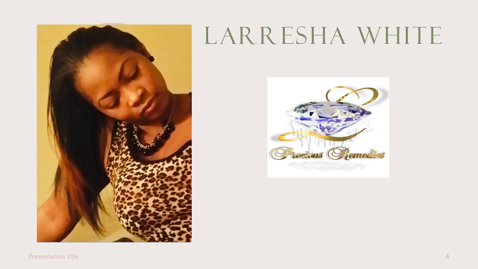 Larresha White | Global Exchange
