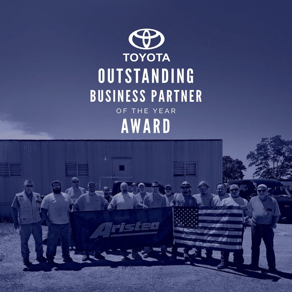 Toyota Outstanding Business Partner of the Year