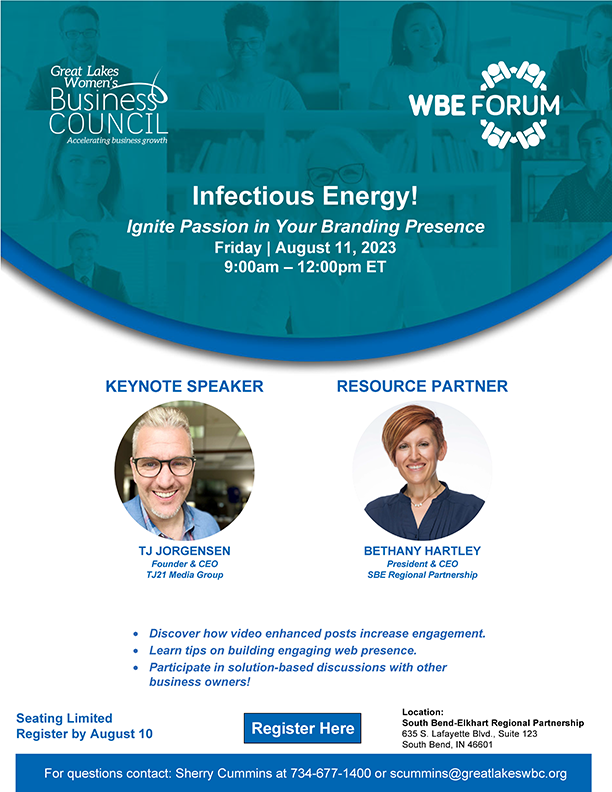 NorthIN WBE Forum Q3 8.11.2023 Infectious Energy