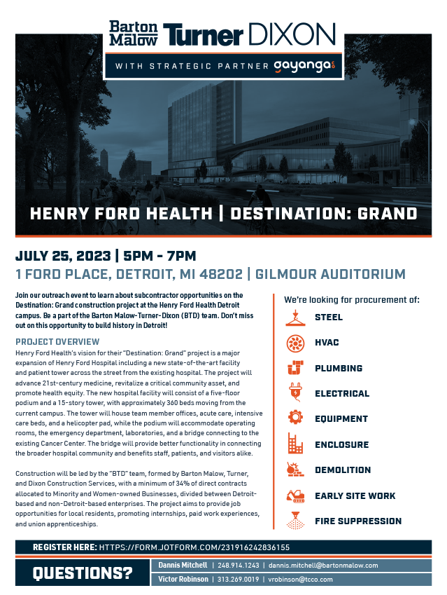HFH Destination Grand Outreac Invitation