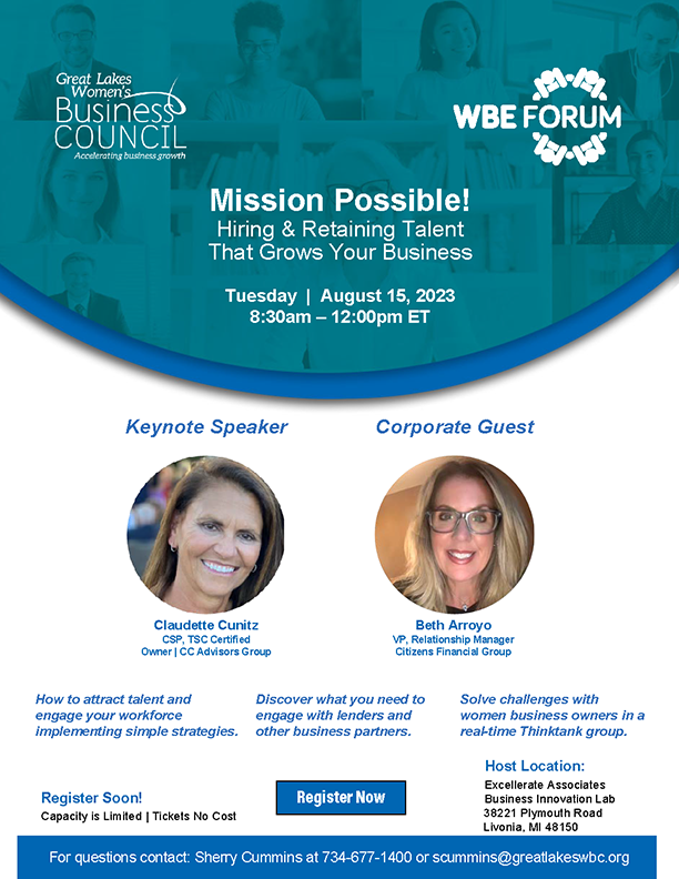 SE MI WBE Forum  | Mission Possible