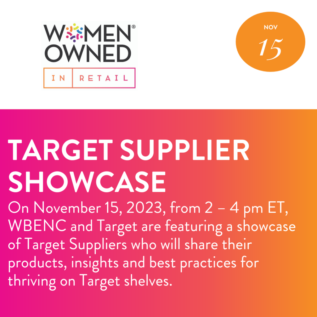 Target Supplier Showcase