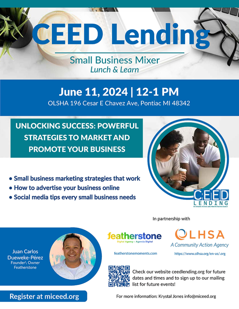 CEED Lending Business Mixer Juan Carlos June 11 2024