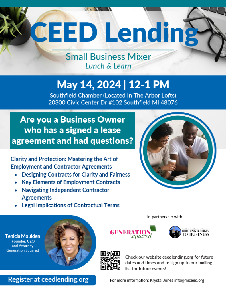 CEED Lending Small Business Mixer 5-14-2024