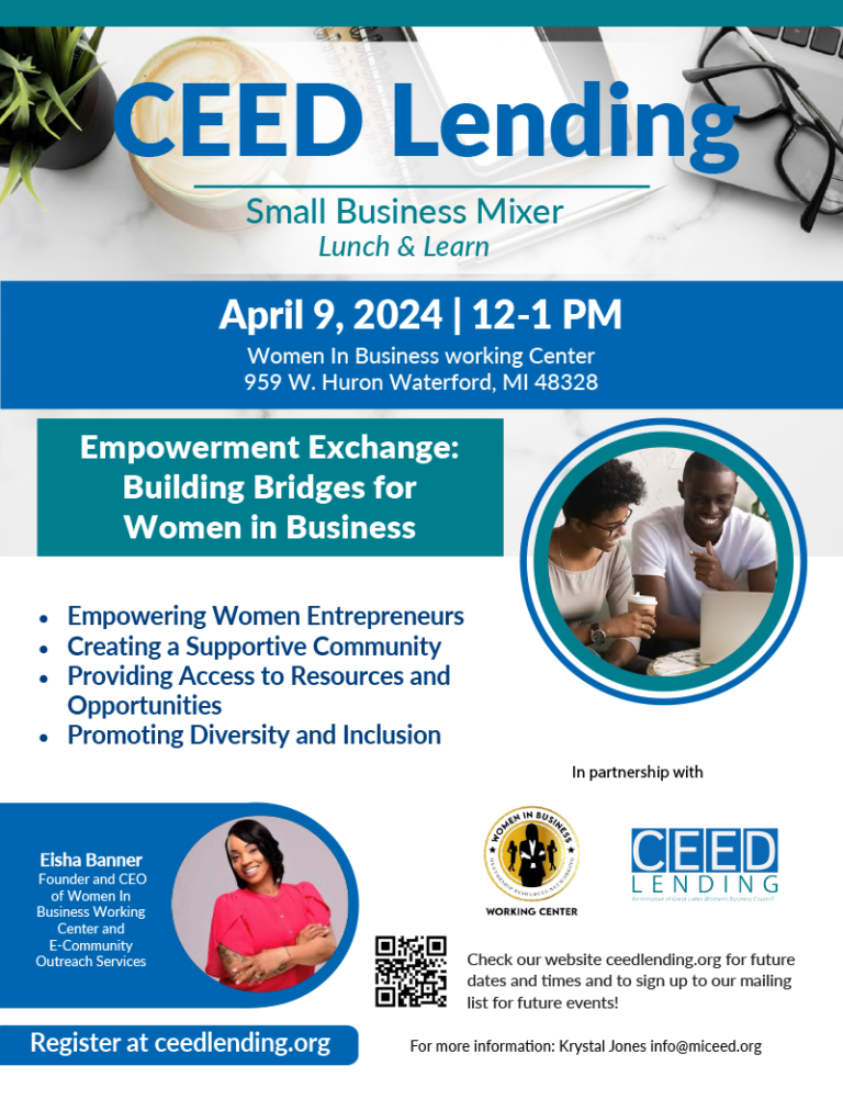 CEED Lending Small Business=Mixer 4 9 2024