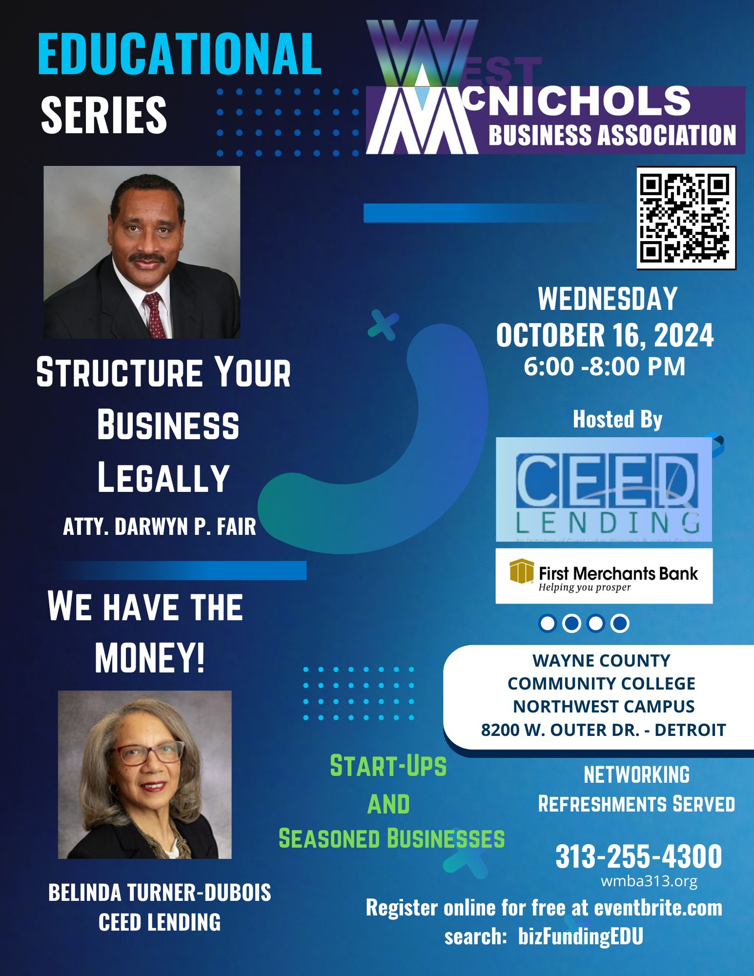 Start-ups and seasoned businesses learn how to structure your business legally with CEED Lending and ATTY. Darwyn P. Fair. 